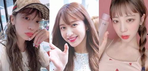 韩国明星网红对比图女,颜值与魅力大对决