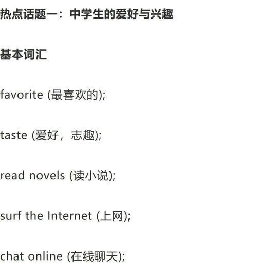 2014英语热门话题
