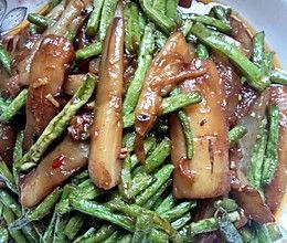 今日份茄瓜炒豆角的说说,今日份茄瓜炒豆角，色香味俱全