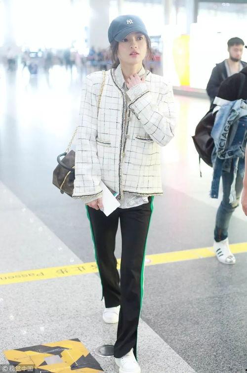 明星网红裤子图片女,时尚达人必备单品